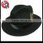 Men's Wool Felt Crushable Indiana jones Outback Safari Fedora Cowboy Western Hat