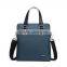 Fabric vertical business men messenger bag