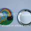 Tin badge button