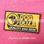 Non-toxic silicone rubber patch for pet chloting