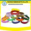 custom cheap embossed silicone wristband for events
