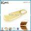 Custom Zinc Metal Flat Zip Puller and Slider With Plating Gold For Bag