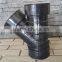 High Quality Professional Design Drainage PE Injection Corrugated Pipe Fitting Tee Mould