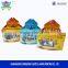 Food laminated plastic packing bags,shaped pouch with tear notch,moisture barrier