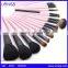 100% new,10 PCS Professional Makeup Brush Facial Care Facial Beauty Cosmetic Brushes Set With Case