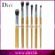 Beauty needs 6pcs bamboo handle metarial makeup brush set