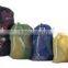 BSCI 2016 Laundry Drawstring Bag, mesh drawstring bag,extra large nylon/polyester drawstring laundry bag