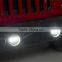 30W 3.5in Jeep wrangler rubicon JK/TJ/LJ/CJ led fog light Car 4x4 motorcycle Harley offroad LED fog lamp driving spot headlight