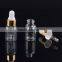 MUB Wholesale 5ml Essential Oil Glass Bottle With Glass Dropper &Silver Gold Cap