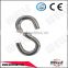 Factory CE 5mm polished stainless steel 316 S Hook for decotation