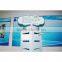 Spinning 4-side multi-tier metal trough plates hook shelfs