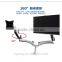 Wholesale H-Quaility Universal Two Head Desktop LCD Mount/LCD Table Bracket