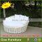 royal garden outdoor round bed luxury outdoor furniture