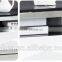 hot selling royal modern high gloss stainless steel TV Stand/cabinet design E018