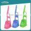 Toprank New Design Bathroom Accessories Colorful Long Handle Toilet Cleaning Brush Plastic Curved Toilet Brush With Holder