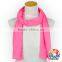 Baby Girls Luxuries Washable Solid Color Fashion Scarf Various Color Silk Scarf