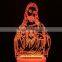 3d light lamp of jesus christ for christmas