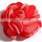 handmade singe fabric flower clip for kids hair accessories