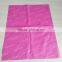 Customized pink tissue paper with different color logo