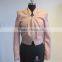 Men's apparel top quality 100% polyester pu coating fabric jacket