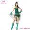 Halloween party women green poison ivy costume