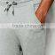 50 cotton and 50 polyester drop crotch fitted joggers for man