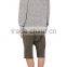 "Oversized Cropped" Cotton-Blend Hoodie