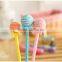 lollipop pattern ballpoint ball creative pen for gift student plastice pen