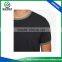 Custom made soft 100% cotton plain round neck t-shirt, men gym shirt