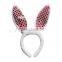 Promotion Cut Bunny Ears Headband for Girl Party Rabbit Ear Headband Easter Bunny Headband