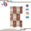 Lastest brown nine 9 door steel gym locker for school room factory