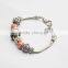 Chinese Sterling Silver Light Color Stone Bell Ladies Accessories Bracelets