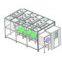 Class 10000 Laminar flow Clean shed