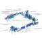 1000kg/h pet bottle recycling line