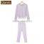 Fashion Design Qianxiu Spring Autumn Lace Long Cotton Sexy Pajamas
