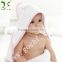 100% cotton baby hooded towels