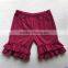 Trendy Solid Color Baby Ruffle Cotton Shorts Multi Colors Cheap Baby Summer Clothes Shorts