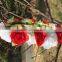 Wholesale decoration floral hoop , Christmas garland , wreath for headwear M5040815