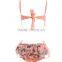Sweet two-piece new design girl swimsuit