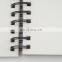 150gsm 60 Sheets Peforated Wire Bound Grey Hard Cover A5 Sketch Pad