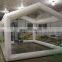 0.45mm pvc tarpaulin transparent house shape inflatable easy up beach tent outdoor camping bubble tent