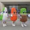 Factory direct sale customized ice cream mascot costumes for adult