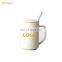 Luxury Acrylic coffee mug with straw