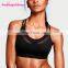 Wholesale Black Cross Back Women Fitness Yoga Sports Bra Fitness