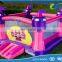 pink inflatable bouncy for girls