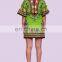 Indian Handmade African Women's Dashiki Print Sun Dress Kaftan Hippie Black Maxi Gown Plus size