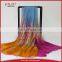 Newest colourful beach sarong pareo fashion pashmina polyester shawl