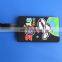 silicone rubber country club souvenir luggage tag