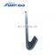 35MM Flat Hook 3T White Zinc Plating