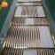 Foshan factory Home decoration gold finish stainless steel room divider laser cut decorative metal screens